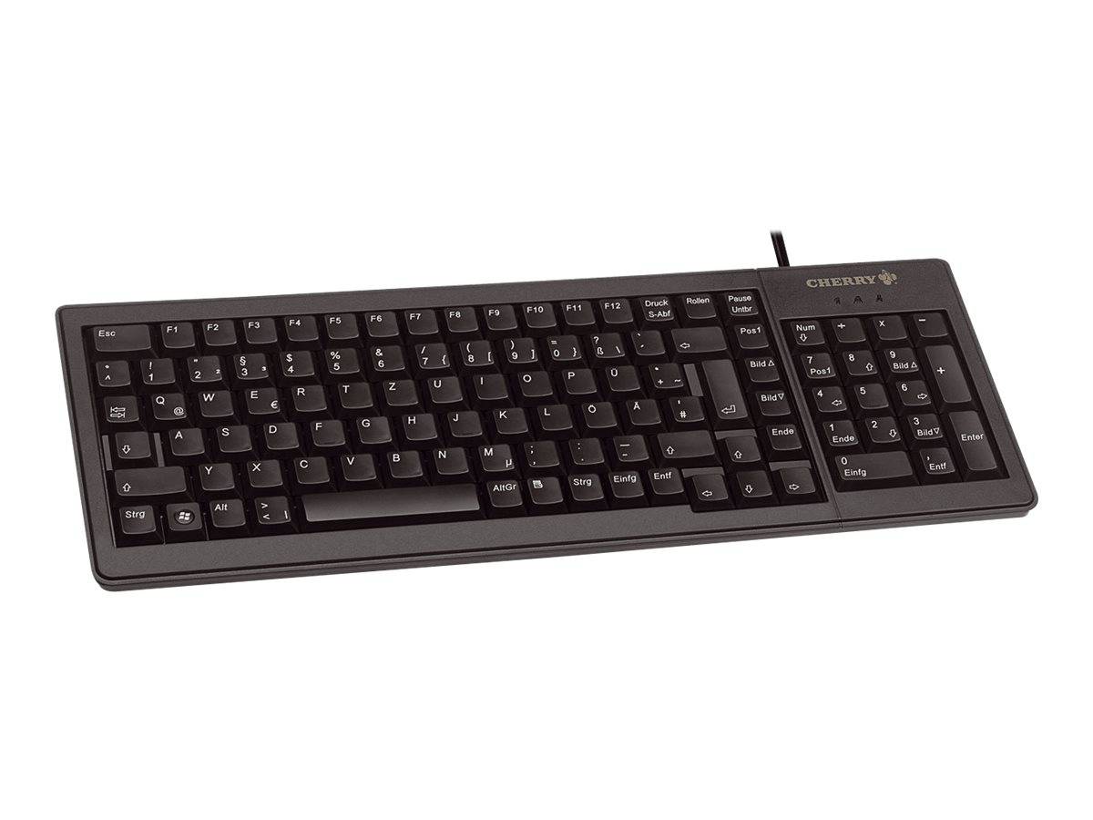 CHERRY XS Compleet toetsenbord Universeel USB QWERTZ Duits Zwart-3