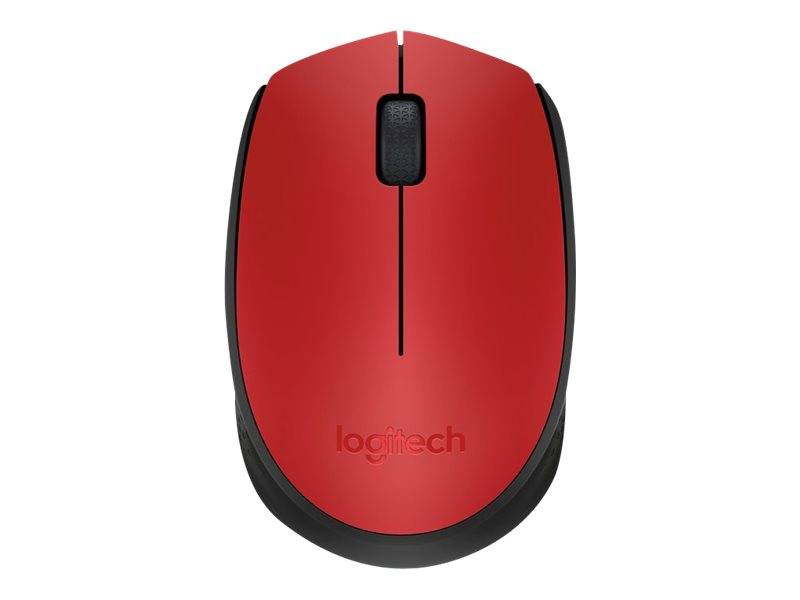 Logitech M171 Muis Draadloos, Radiografisch Optisch Rood, Zwart 3 Toetsen 1000 dpi-8