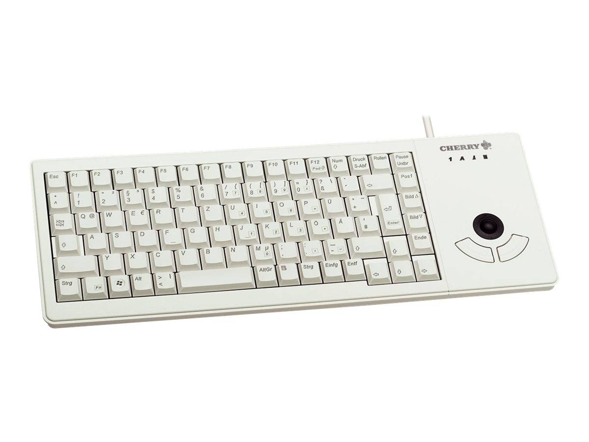 CHERRY TAS G84-5400 Trackball met USB-aansluiting, bedrade lay-out, lichtgrijs-5