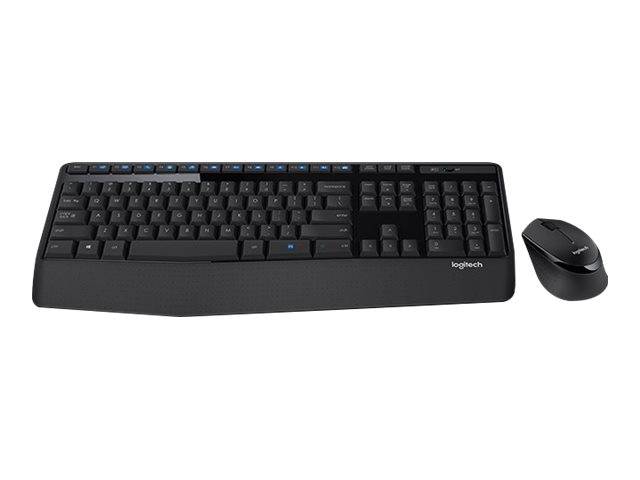 Logitech Wireless Combo MK345 - Toetsenbord en Muis Set - Draadloos - Frans - Zwart, Blauw-5