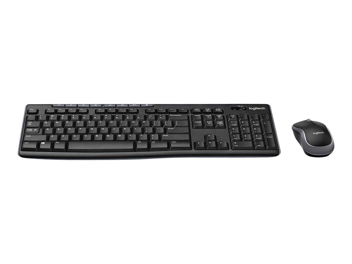 Logitech MK270 RF Draadloos QWERTZ Toetsenbord, Zwart-0