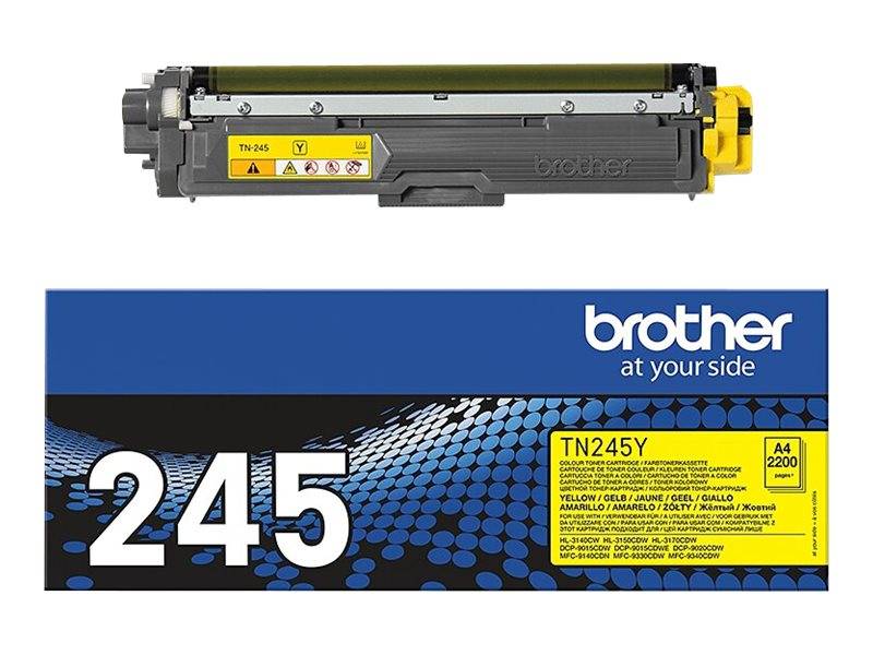 Brother Origineel Tonercassette TN-245Y vervangt Brother TN-245Y Geel-6