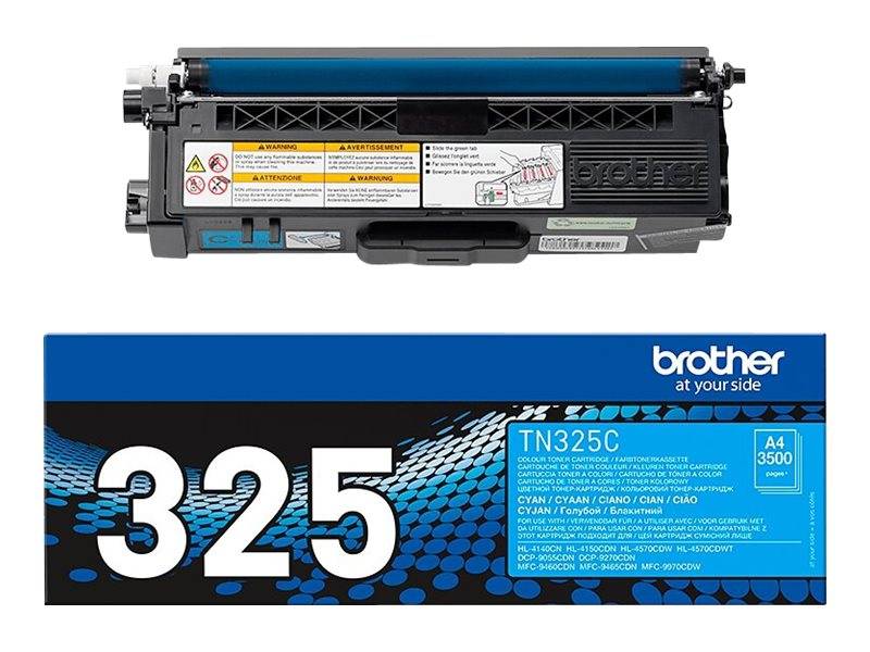 Brother Toner TN-325C Origineel Cyaan 3500 bladzijden TN325C-4