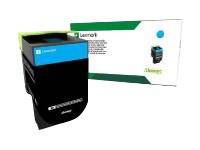Lexmark Tonercassette (recycling) CS317 CS417 CS517 CX317 CX417 CX517 Origineel Cyaan 2300 bladzijden 71B20C0-4