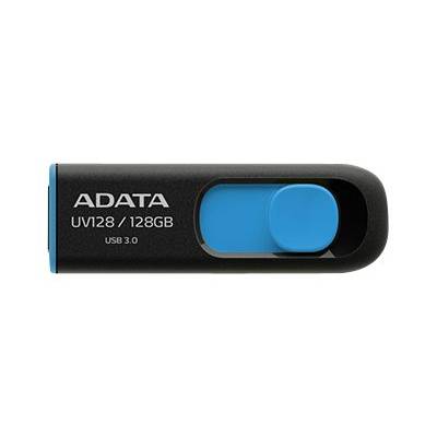ADT ADATA DashDrive UV128 128GB USB flash drive USB Type-A 3.2 Gen 1 (3.1 Gen 1) Zwart, Blauw-0