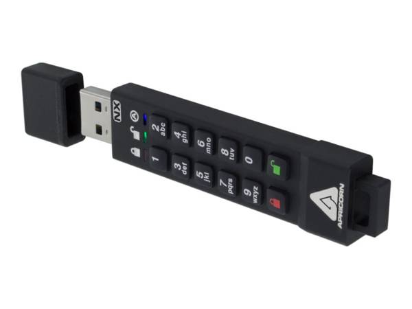 Apricorn 77 MB/s, USB-poort, interne batterij, 22 g, IP-67, FCC, CE, VCCI, WEE, C-TICK