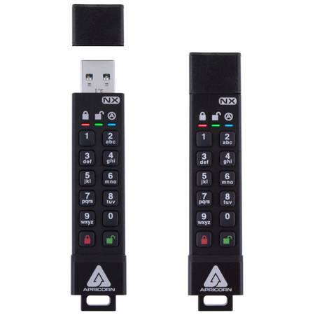 Apricorn 77 MB/s, USB-poort, interne batterij, 22 g, IP-67, FCC, CE, VCCI, WEE, C-TICK-8