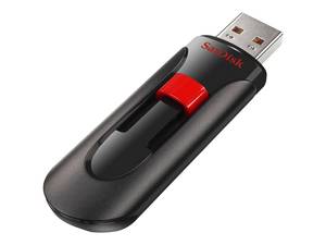 Conrad SanDisk Cruzer Glide USB-stick 256 GB Zwart SDCZ60-256G-B35 USB 2.0 aanbieding