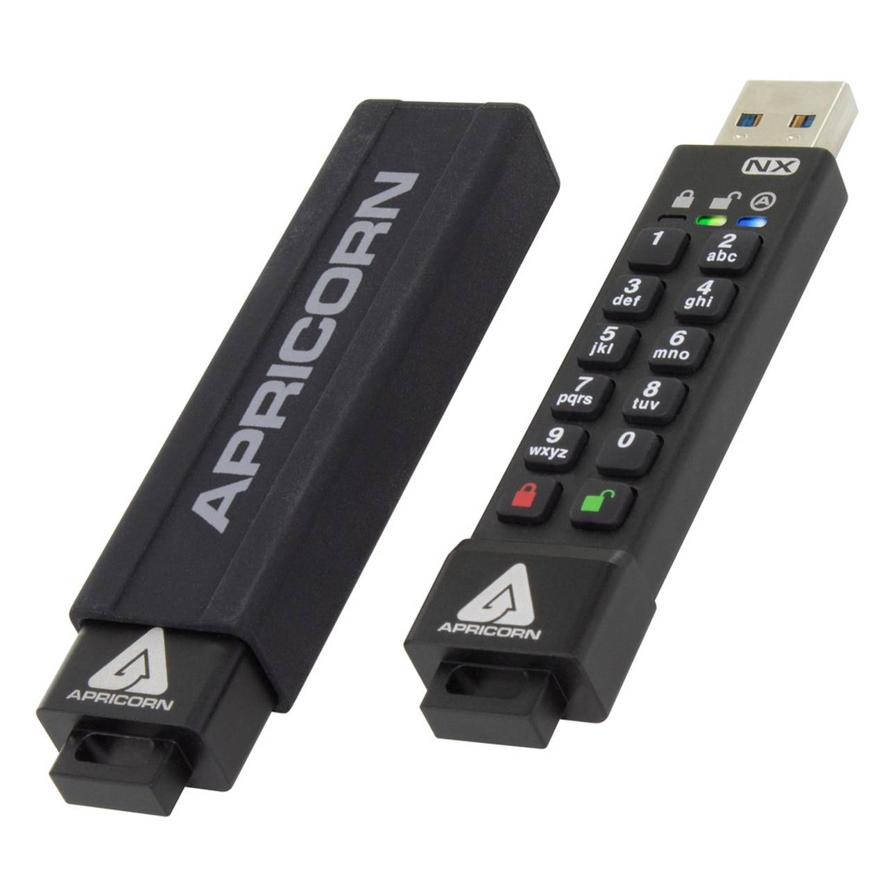 Apricorn ASK3 USB-stick 8 GB USB Type-A 3.2 Gen 1 (3.1 Gen 1) Zwart-8
