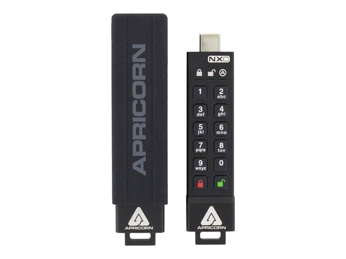 Apricorn 64GB, USB 3.2 gen1, 256-bit AES XTS, FIPS 140-2, IP68-0