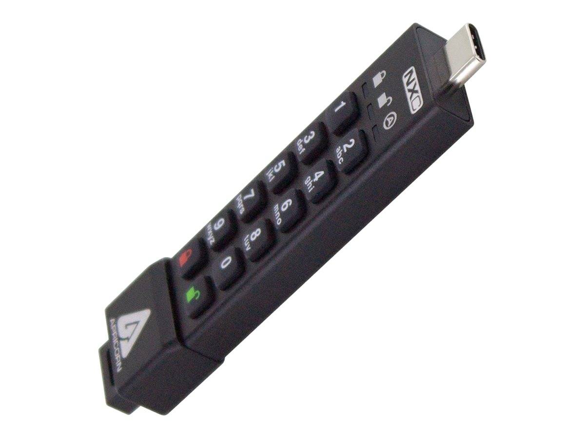 Apricorn 64GB, USB 3.2 gen1, 256-bit AES XTS, FIPS 140-2, IP68-5