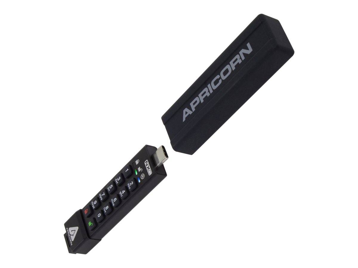 Apricorn 64GB, USB 3.2 gen1, 256-bit AES XTS, FIPS 140-2, IP68-7