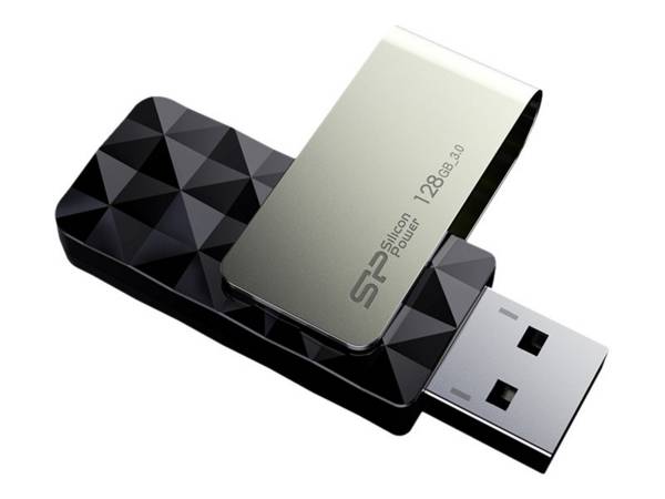 USB-stick 128GB Silicon Power USB3.0 B30 Zwart