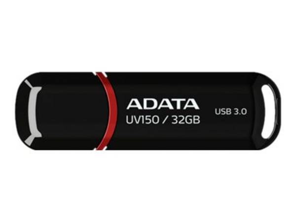 ADATA 32GB DashDrive UV150 USB-flashdrive USB Type-A 3.2 Gen 1 (3.1 Gen 1) Zwart