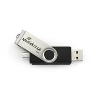 MediaRange USB-stick 32 GB USB combo met Micro USB-1