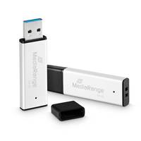 MediaRange USB-stick USB 3.0 high performance 128GB alu-1