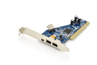 Digitus DS-33203-2 3 + 1 poorten FireWire 400-controllerkaart FireWire 400 PCI-4