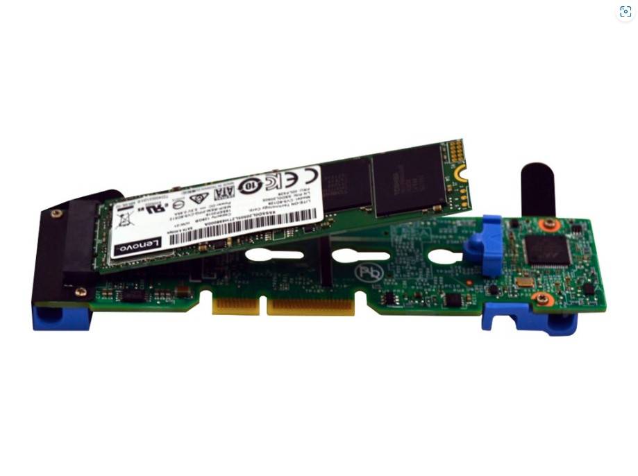 Lenovo ThinkSystem M.2 met Mirroring Enablement Kit (bevat de Dual M.2 Adapter, ondersteunt 1 of 2 schijven)-3