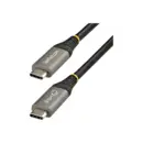 StarTech.com 50cm USB C Kabel, 10Gbps, USB 3.2 Gen 2 Type-C Kabel, 100W (5A) PD, DP Alt Mode, USB-C Kabel, Charge/Sync -