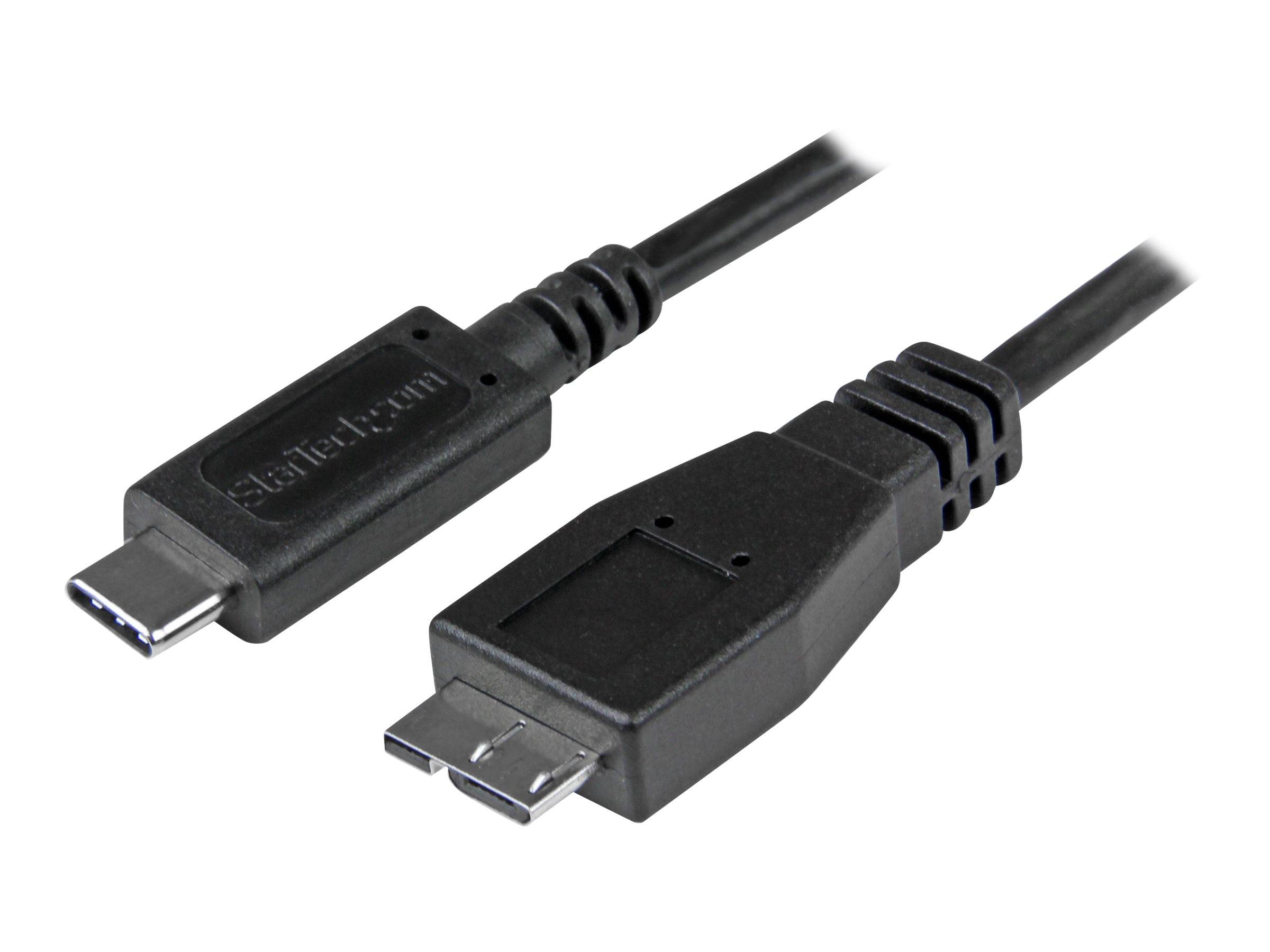 StarTech.com USB31CUB50CM USB-kabel USB 3.1 Gen2 0 mm Zwart Afgeschermd-0