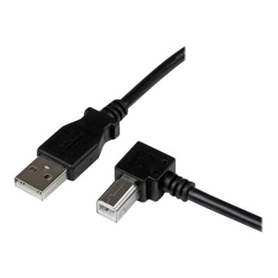 StarTech.com USBAB3MR Netwerkadapter USB 2.0 RJ45 3 m Meerdere kleuren 90° haaks naar rechts-0