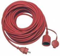 REV 0065269 Stroom Verlengkabel 16 A Rood 25.00 m H05RR-F 3F 3G 1,5 mm²-4
