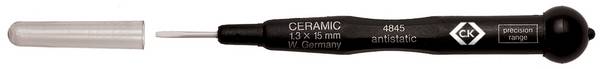 C.K ESD Platte schroevendraaier Kopbreedte: 0.9 mm Koplengte: 15 mm