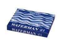 WATERMAN inktcartridgestandaard Serenity Blue 8 stuks-2