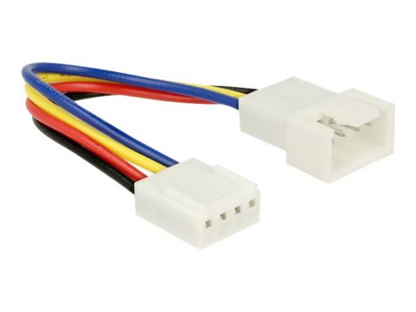 4-pins Case Fan PWM (m) - 4-pins Case Fan PWM (v) verlengkabel - 0,10 meter