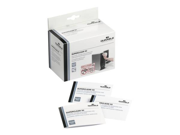 DURABLE SUPERCLEAN 50 poetsdoeken 50 stuks