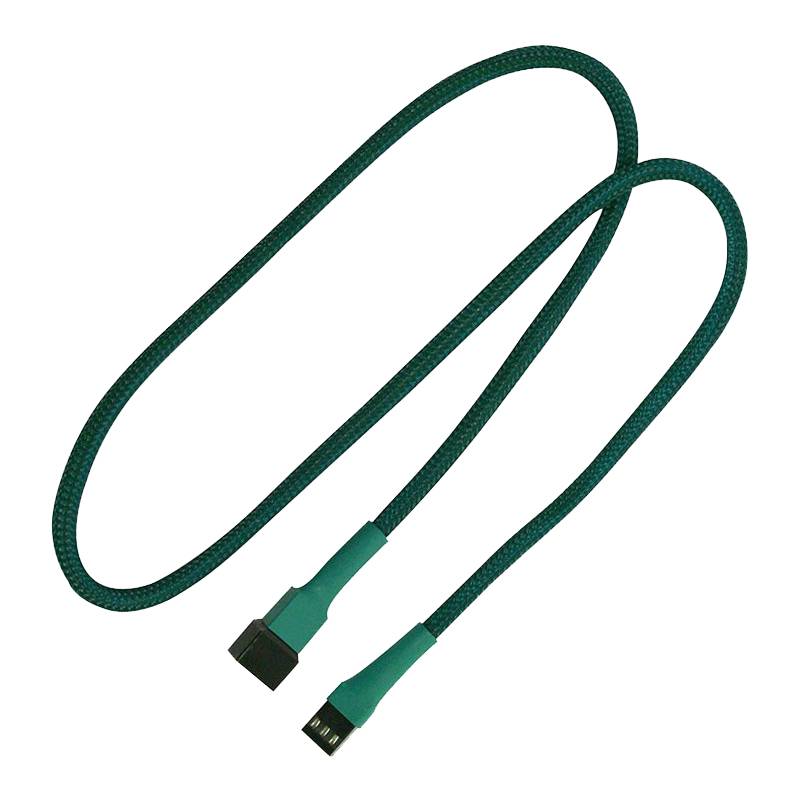 Kabel Nanoxia 3-Pin verlengkabel, 60 cm, groen-2