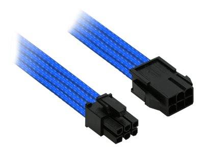 Kabel Nanoxia 6pin PCI-E verlengkabel, 30 cm, blauw-0