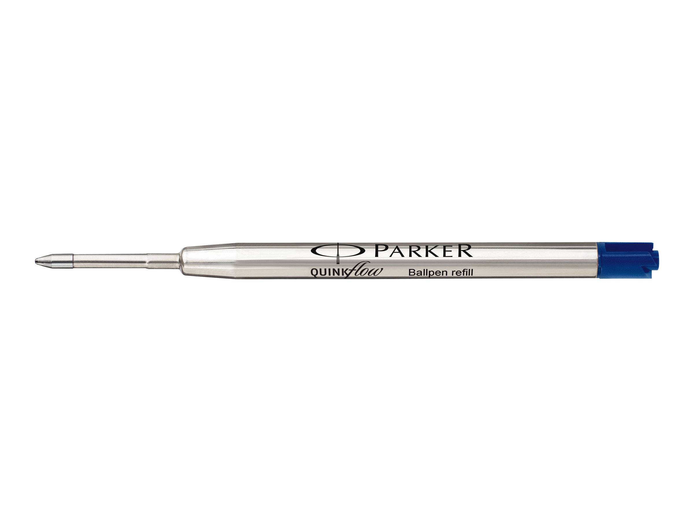 PARKER balpenvulling QUINKflow 2 stuks M blauwe blister-0
