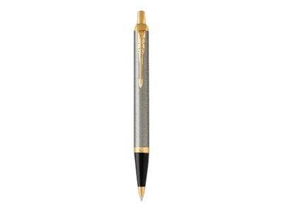 Parker Ballpoint Pen in de geborstelde metalen bl m blauwe blister-0