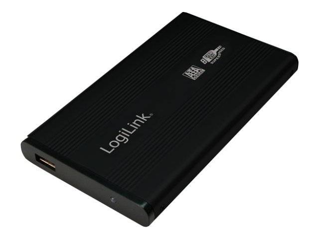 LogiLink Go 6,3 cm (2,5") USB 3.0/SATA Zwart ALU of NT-0