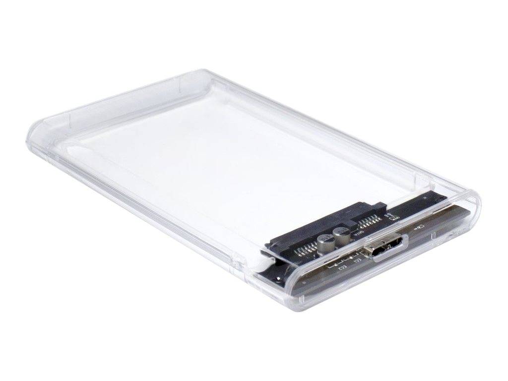 Inter-Tech HDD-behuizing 2,5" Argus GD-25000 USB 3.0 transparant-0