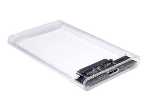 Inter-Tech HDD-behuizing 2,5" Argus GD-25000 USB 3.0 transparant