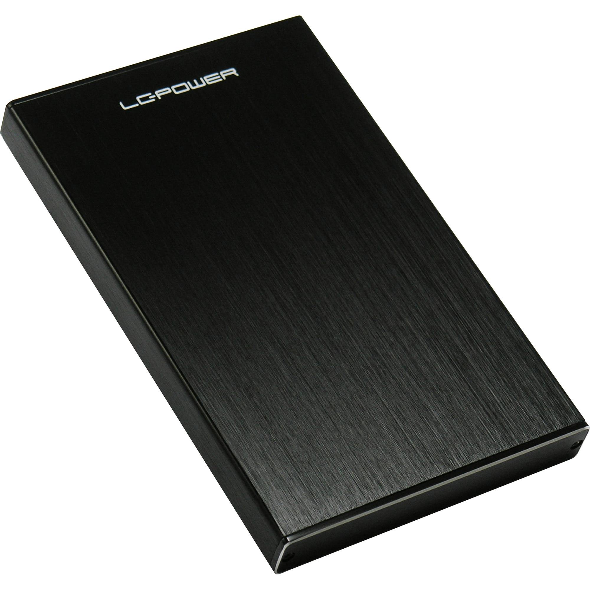 LC-Power Go 6,3 cm (2,5") SATAIII>USB3.0 LC-25U3-BECRUX ALU detailhandel-0