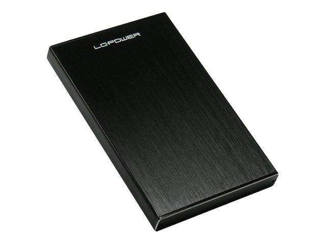 LC-Power Go 6,3 cm (2,5") SATAIII>USB3.0 LC-25U3-BECRUX ALU detailhandel-4
