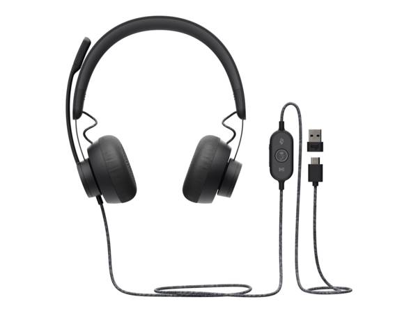 Logitech Geen extra informatie beschikbaar. On Ear headset  Kabel Stereo Meerdere kleuren Ruisonderdrukking (microfoon) Volumeregeling Computer