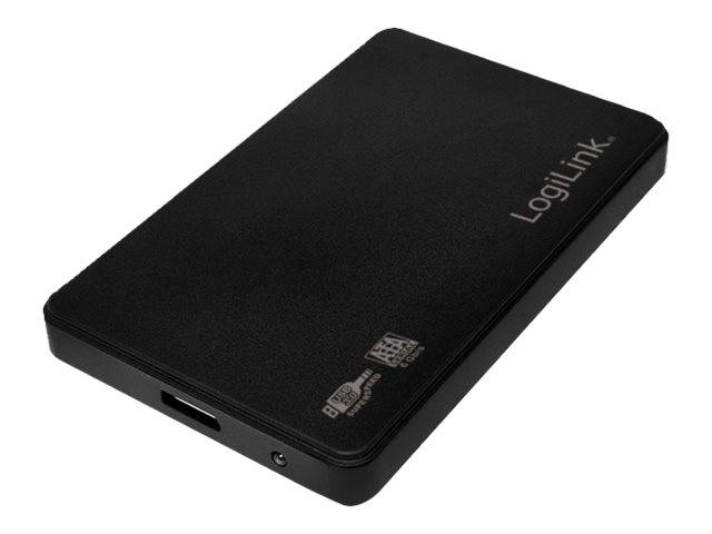 LOGILINK UA0256 Behuizing voor schijven: 2,5"; 0,46m; USB 3.0; ABS; zwart - 1 stuk-0