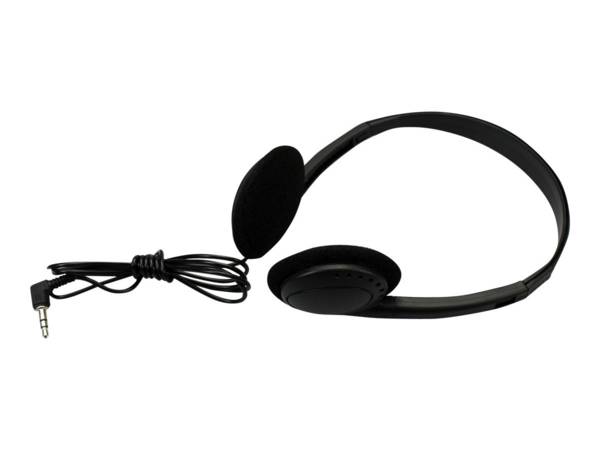 Sandberg Een gevoerde hoofdband en zacht oorkussens maken de headset comfortabel om te dragen.