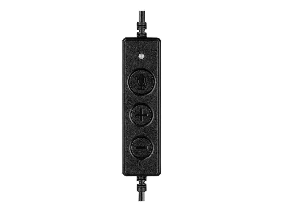 Sandberg 126-30 On Ear headset Kabel Stereo Zwart Volumeregeling Computer-1