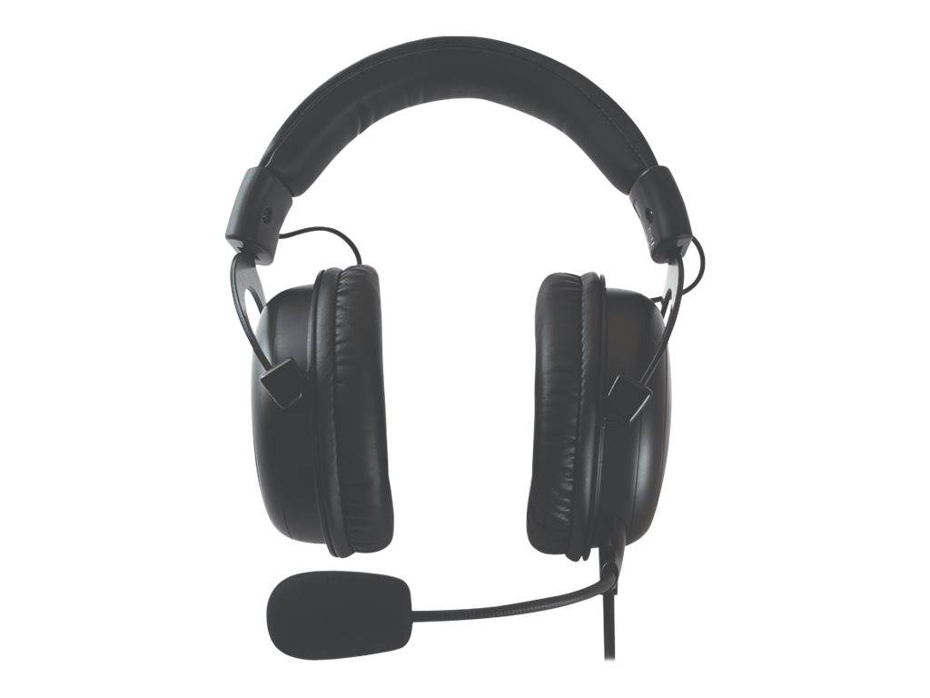 QPAD Gaming Headset Stereo High End QH-91 3.5 jack zwart-3