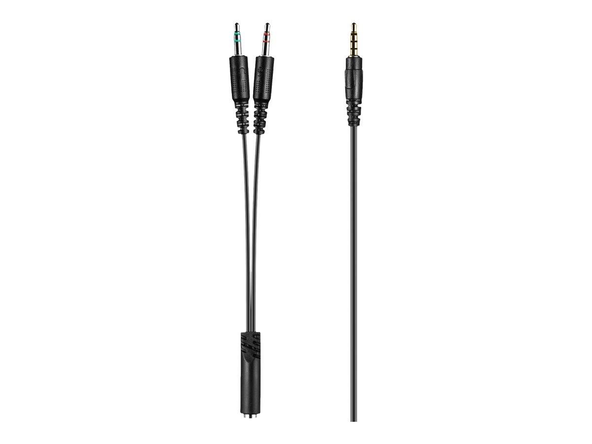 Sandberg MiniJack Chat Headset Een gevoerde hoofdband en zacht oorkussens maken de headset comfortabel om te dragen.-5