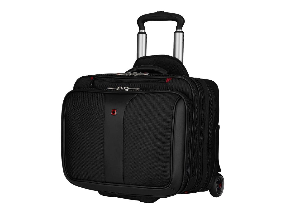 Wenger PATRIOT 17" 2-delige zakelijke set met telescopische trolleyhandgreep, weekendvak, inclusief bijpassende 15,4" la-0