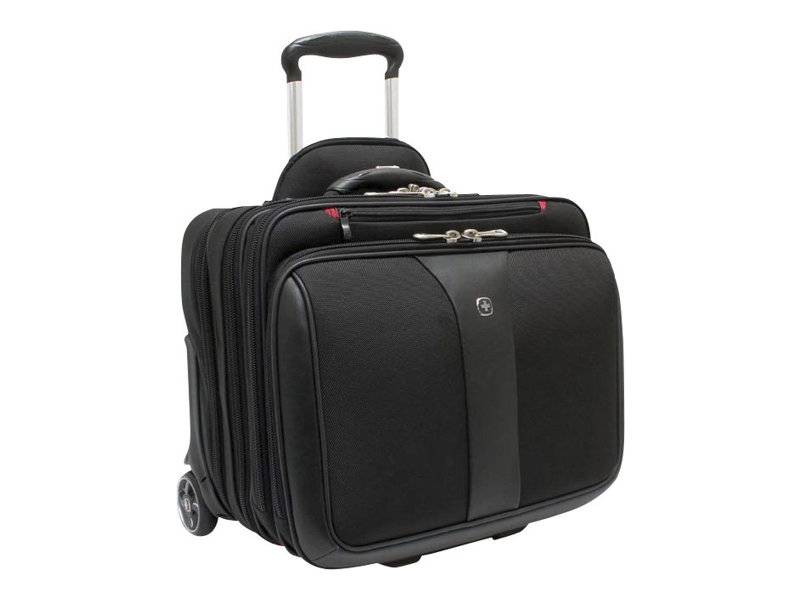 Wenger PATRIOT 17" 2-delige zakelijke set met telescopische trolleyhandgreep, weekendvak, inclusief bijpassende 15,4" la-5