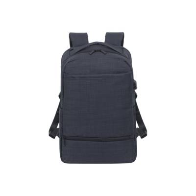 RivaCase 8365 - Laptop Rugzak - 17.3 Inch - Extra vak voor 10.1 Inch tablet - Zwart-0