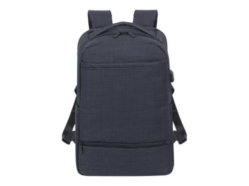 RivaCase 8365 - Laptop Rugzak - 17.3 Inch - Extra vak voor 10.1 Inch tablet - Zwart