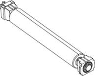 Zebra Platen roller, 300 g, Met een gewicht van 0-2